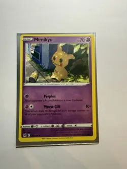 Mimikyu - 080/196 - Lost Origin - Non-Holo Rare - Pokemon - Near Mint/Mint - Image 3