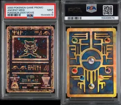 Pokemon PSA 9 Mint 2000 Movie Promo Ancient Mew - Image 3