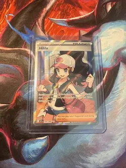 Pokemon TCG Hilda Full Art Trainer SV11W White Flare 164/086 Ultra Rare Holo - Image 1