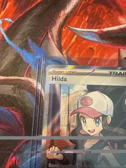 Pokemon TCG Hilda Full Art Trainer SV11W White Flare 164/086 Ultra Rare Holo - Image 2
