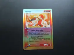 Pokemon Torkoal Dragon 12/97 - Reverse Holo NM - Image 1