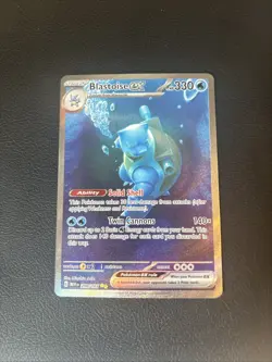 Pokemon TCG Blastoise EX 200/165 Scarlet & Violet 151 Holo NM - Image 1