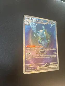 Pokemon TCG Blastoise EX 200/165 Scarlet & Violet 151 Holo NM - Image 3