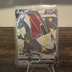 Pokemon Charizard V Shiny Full Art Holo 220 HP Shining Fates 079/073 NM - Image 3