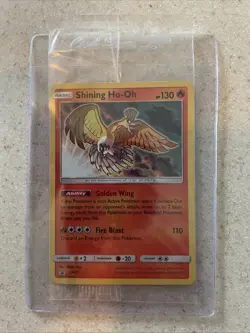2017 Pokemon SEALED Shining Ho-Oh SM70 Shiny Art Black Star Promo Sun Moon NM/MT - Image 1