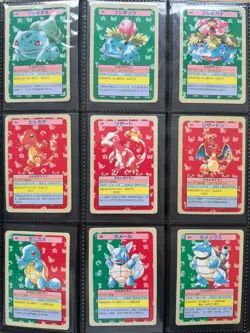 Pokemon Topsun 1997 - complete 150/150 BLUE set - EXC/VG cond. - Charizard - Image 3