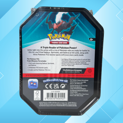 Pokemon Triple Whammy Tin Lot 3 Pack Tyranitar Darkrai Slaking New Sealed - Image 3