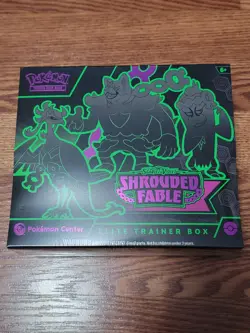 Pokemon TCG Shrouded Fable Pokemon Center ETB ELITE TRAINER BOX SEALED - Image 1