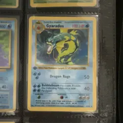Pokemon gyarados base set shadowless 1st edition 6/102 - Image 1