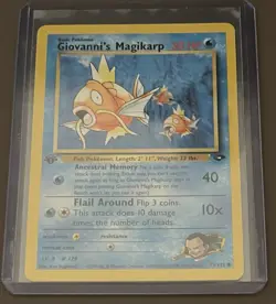 Giovanni’s Magikarp 1st Edition 73/132 - Gym Challenge Pokemon - Image 3