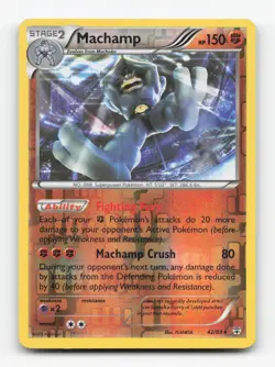 Pokemon TCG - Machamp 42/83 Lightly Played Holo Rare Generations Reverse Holo - Image 1