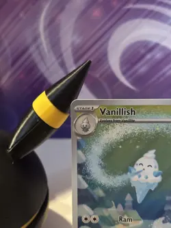English Pokemon Vanillish 112/086 SV10.5: White Flare Full Art pack fresh UK - Image 4