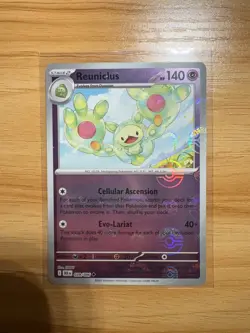Pokemon TCG Black Bolt MasterBall Holo Reuniclus 039/086 English Scarlet&Violet - Image 1
