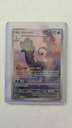 Aurorus 092/088 Me03: Perfect Order Holo Illustration Rare Pokemon (F2) - Image 1