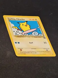 Pokemon TCG Surfing Pikachu 28 Black Star Promo Mint Near Mint - Image 2