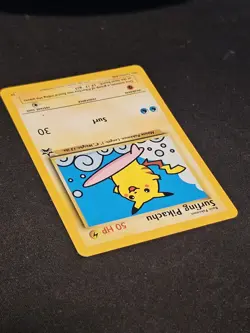 Pokemon TCG Surfing Pikachu 28 Black Star Promo Mint Near Mint - Image 3
