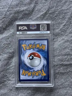 2023 Pokemon SVP EN x Van Gogh #085 Pikachu Grey Felt Hat PSA 8 NM-MT - Image 2
