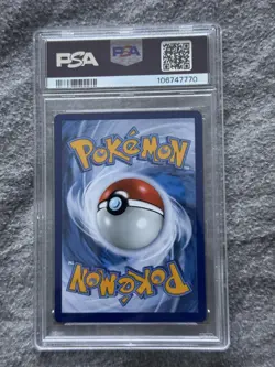 2023 Pokemon SVP EN x Van Gogh #085 Pikachu Grey Felt Hat PSA 8 NM-MT - Image 4