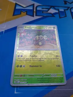 Exeggutor Reverse Holo NM 103/165 Scarlet & Violet 151 Pokemon Card - Image 2