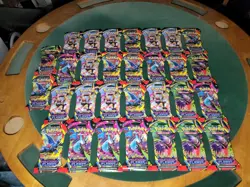 (30) Pokemon TCG Phantasmal Flames FACTORY SEALED Sleeved Booster Packs Lot X30 - Image 1