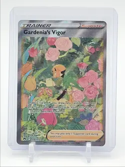 GARDENIA'S VIGOR 2023 POKEMON SWSH CROWN ZENITH ULTRA RARE Q7098 - Image 1