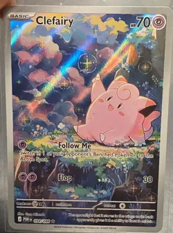 Pokemon TCG Clefairy Illustration Rare 94/88 Perfect Order NM - Image 1
