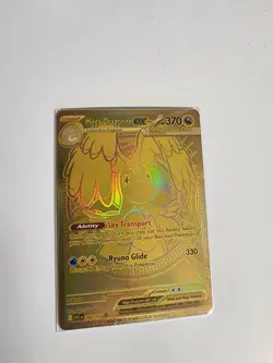Pokemon Mega Dragonite EX Gold Foil Full Art Card 295/217 English - Image 2