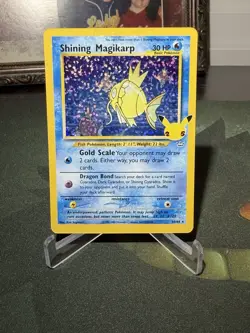 Pokemon TCG Shining Magikarp Celebrations 25th anniversary NM+ holo bleed - Image 1