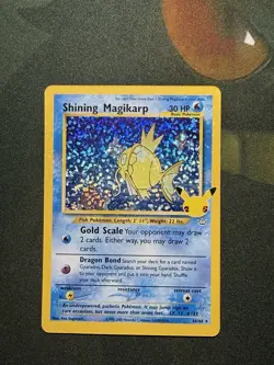 Pokemon TCG Shining Magikarp Celebrations 25th anniversary NM+ holo bleed - Image 2