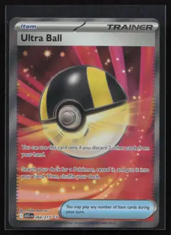 Ultra Ball 264/217 Ultra Rare Ascended Heroes Pokemon Holo Near Mint - Image 1