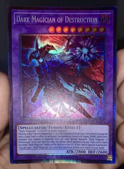 Yugioh Dark Magician of Destruction MZMU-EN011 Collectors Rare (CR) 1st Ed NM - Image 1