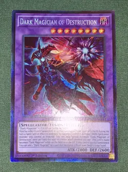 Yugioh Dark Magician of Destruction MZMU-EN011 Collectors Rare (CR) 1st Ed NM - Image 2