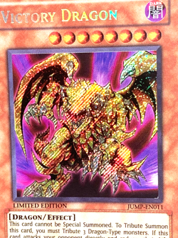 yugioh Victory Dragon JUMP-EN011 Secret Rare Limited Edition PM - Image 2
