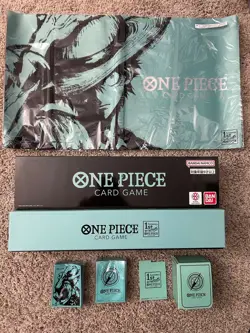 BANDAI ONE PIECE Card Game 1st ANNIVERSARY TCG JAPAN OFFICIAL - NO CARDS - Image 1