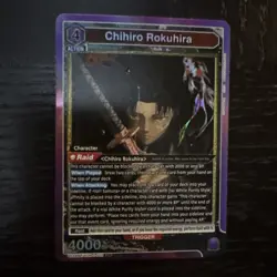Chihiro Rokuhira Foil - UE16BT/KGR-1-015 NM - Union Arena - Image 1