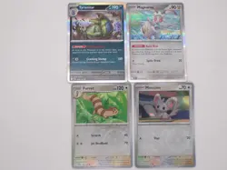 Lot of 4 Pokemon Journey Together Holo/Reverse Holo Cards - Image 1