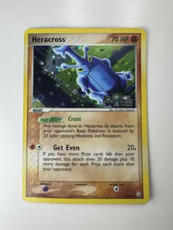 Heracross 43/109 Reverse Holo Team Rocket Returns Stamped Pokemon Card HP - Image 1