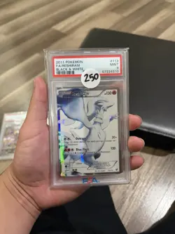 Pokemon TCG Reshiram Black and White Full Art Ultra Rare Card 113/114 PSA 9 - Image 1
