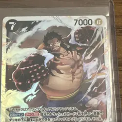 Monkey D. Luffy OP04-090 SR Kingdoms of Intrigue - ONE PIECE Card Game Japanese - Image 2