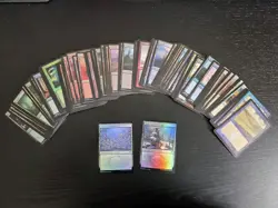 Magic the Gathering MTG Foil Basic Land and Snow Land 92 Card Lot - Image 1