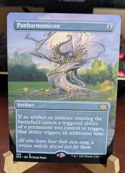 MTG: Panharmonicon BORDERLESS #395, NM Double Masters 2022 Artifact Card!! - Image 1