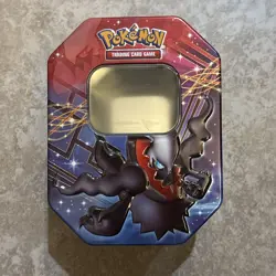 Pokemon TCG Black & White Darkrai Rayquaza Mewtwo EX Collector's EmptyTin (2012) - Image 1