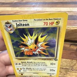 Pokemon Jolteon Jungle 29/64 Holo Rare 70HP Stage 1 Unlimited English TCG Card - Image 2