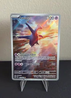 Latios 203/191 Illustration Rare Surging Sparks Pokemon Card NM - Image 1