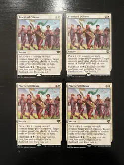 Practiced Offense X4X NM/M Secrets of Strixhaven SOS MTG - Image 1