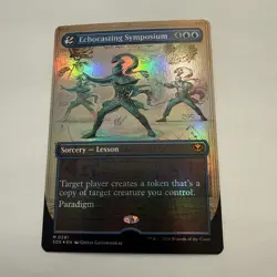 Echocasting Symposium FOIL Borderless 291 Secrets of Strixhaven SOS MTG Unplayed - Image 2