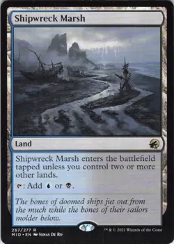 Shipwreck Marsh - Innistrad: Midnight Hunt - 267 NM - Image 1