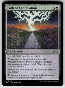 Path of Annihilation Uncommon Modern Horizons 3 165 MTG Near Mint 2024 - Image 1