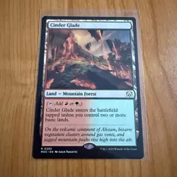 Cinder Glade - N/M - March Of The Marchine Magic The Gathering MTG - Image 1