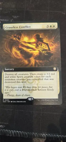 MtG Ceaseless Conflict (Extended Art) - Image 1